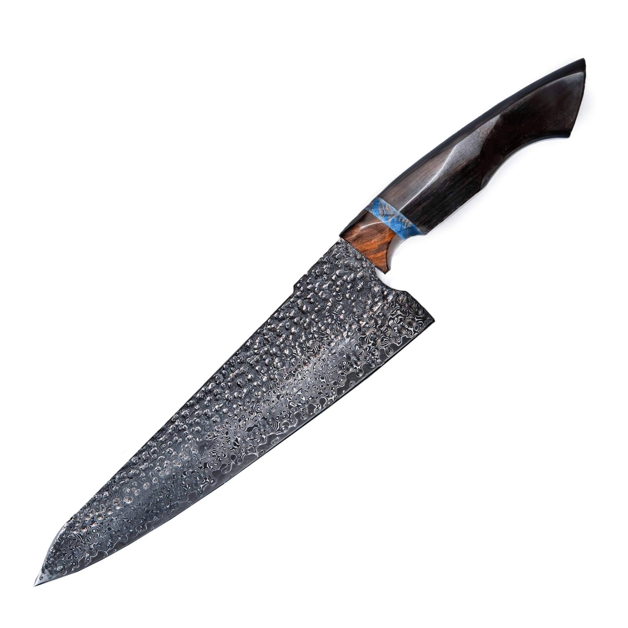 Gyuto Ebony Knife Damascus