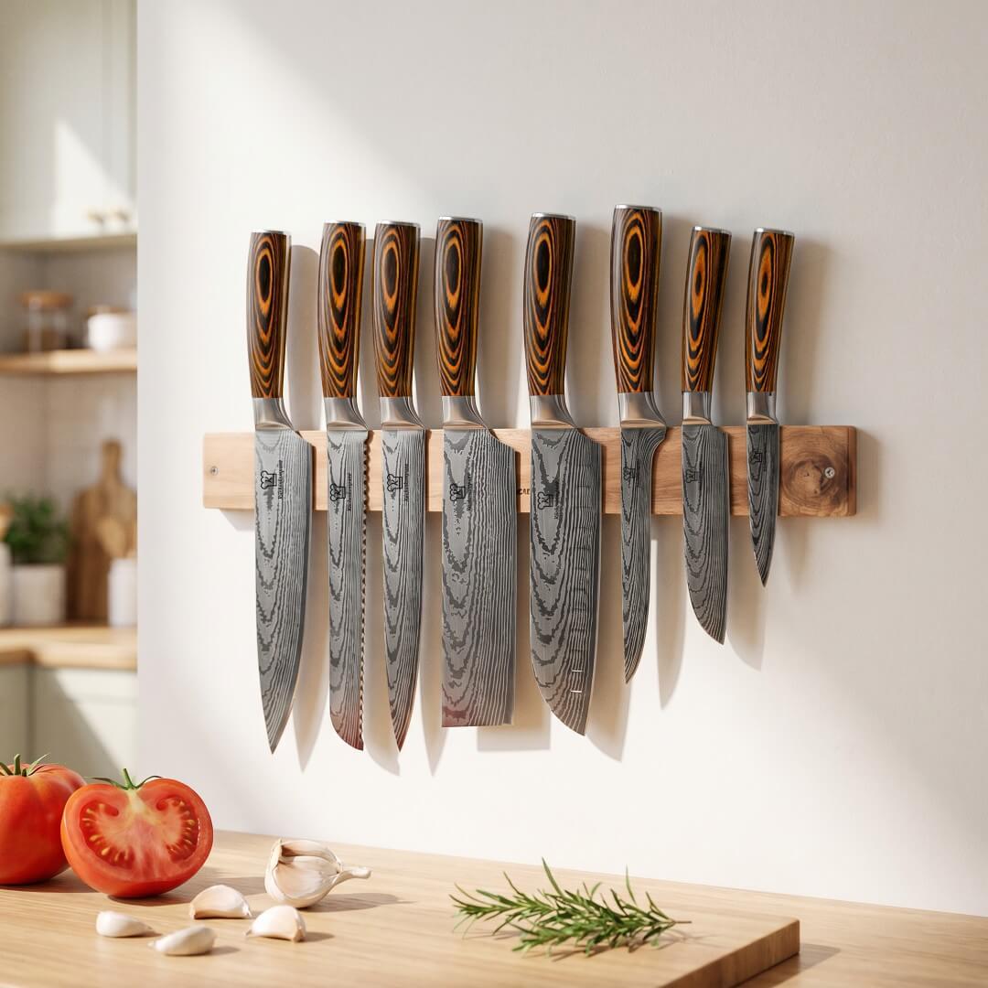 Barre Magnétique en Bois Kōyōju