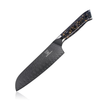 Couteau Santoku Damas Kiiro