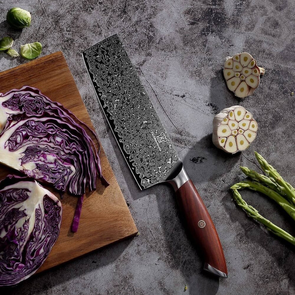 Couteau Nakiri Damas Subarashī en Édition Limitée