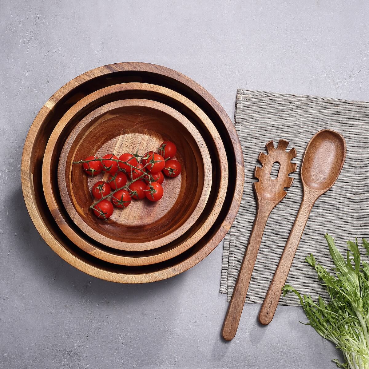 Méga Offre : Service à Salade Assorti + Set d'Épices