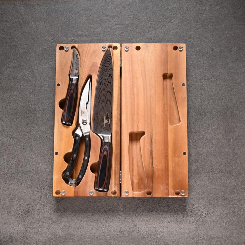 Set de Couteaux Outdoor | 2en1