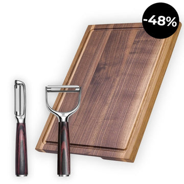 Set de Cuisine – Planche à Découper & Éplucheur