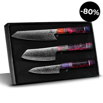 Set de Couteaux Damas Gyuto | Édition Limitée