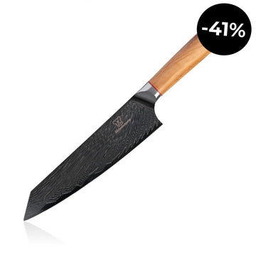 Couteau de Chef Damas Mokuzai