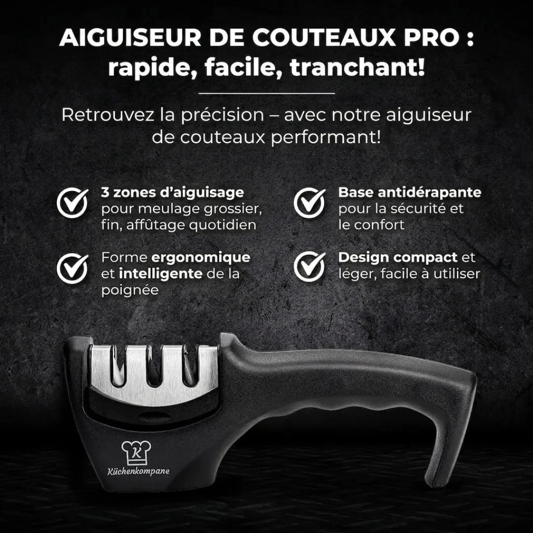 Aiguiseur de Couteaux Pro