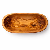 Coupe à Fruits en Bois d'Olivier Massif (29 cm)