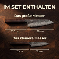 Shibui großes Damastmesser
