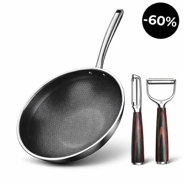 Set de Cuisine – Wok & Éplucheur