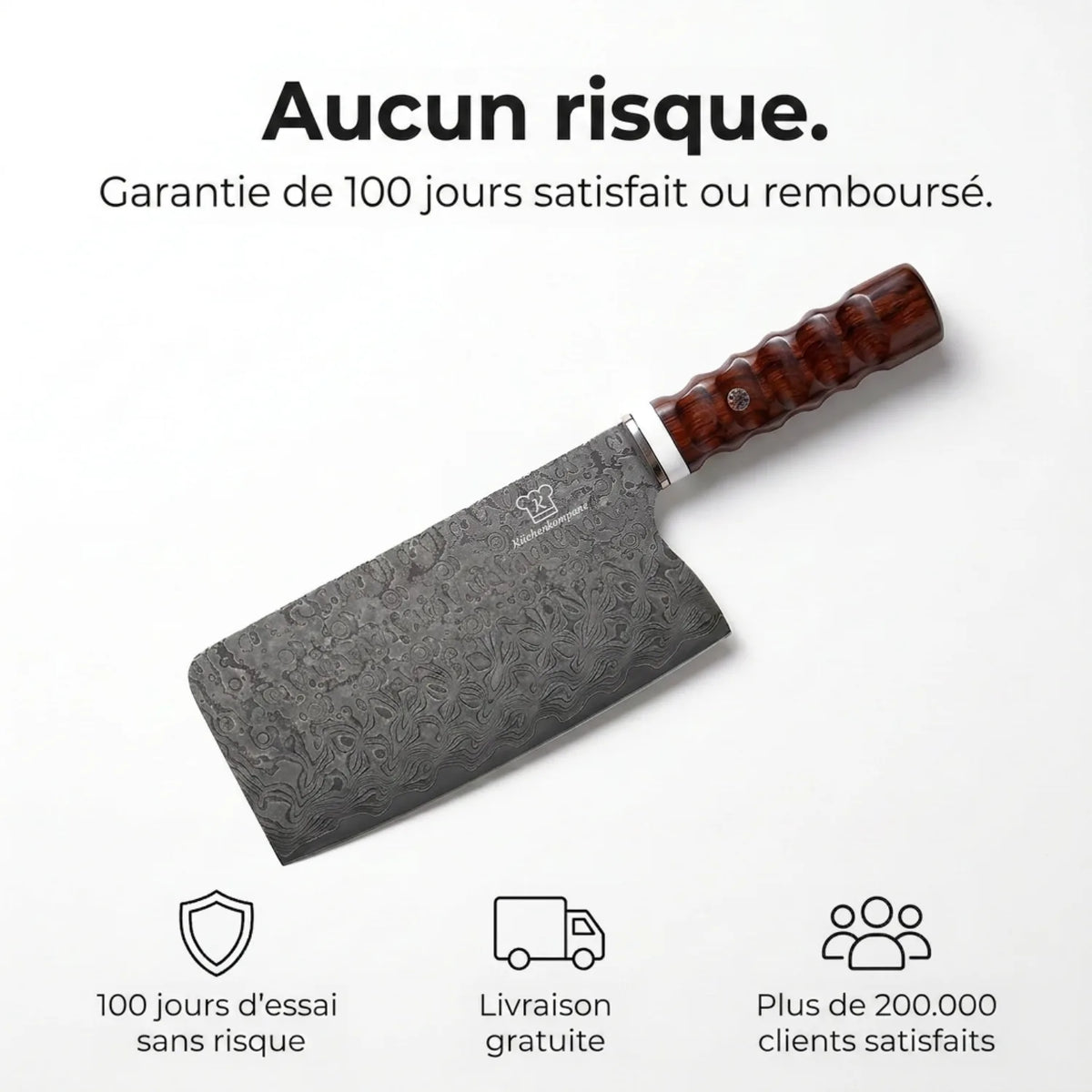 Couteau Nakiri Kuwa Deluxe