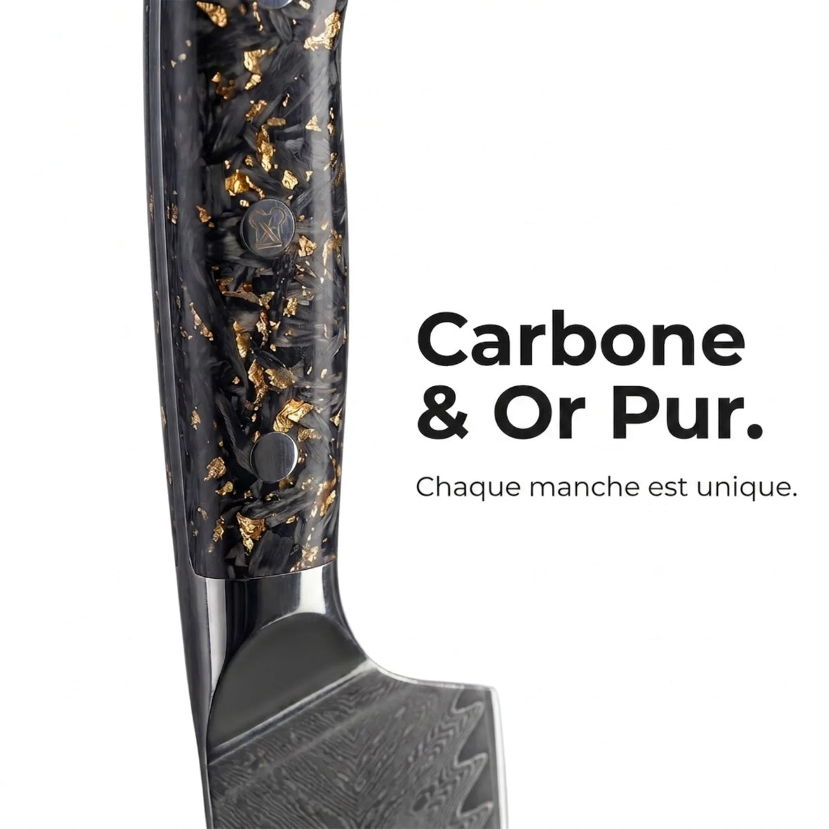 Couteau Santoku Damas Kiiro