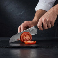 Couteau Santoku Damas Kiiro