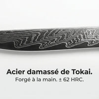 Couteau à Filet Damas Mokuzai