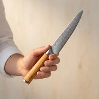 Couteau Petty Damas Mokuzai
