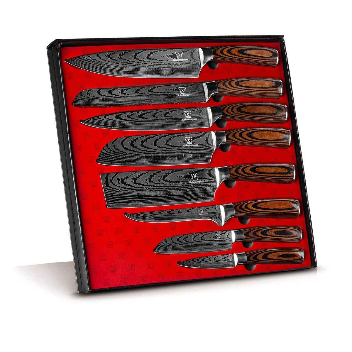 Set de Couteaux Akarui Premium 8 pièces