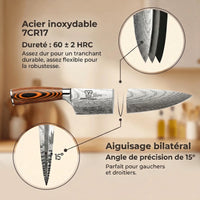 Set de Couteaux Akarui Premium 8 pièces