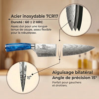 Set de Couteaux Shiburu Premium 8 pièces