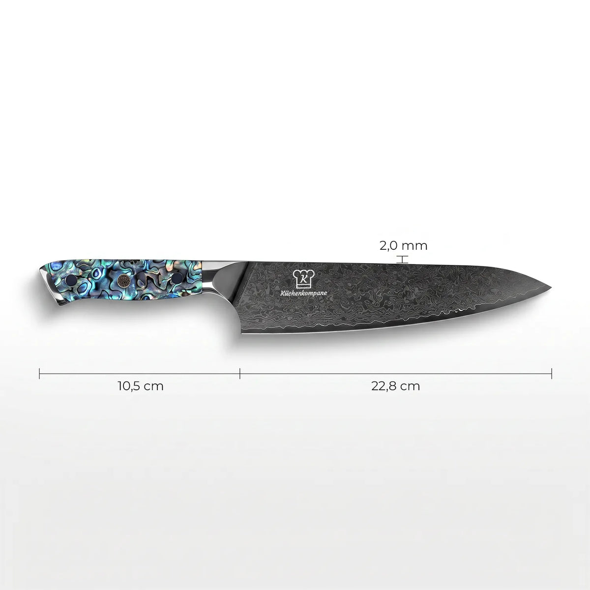 Couteau de Chef Damas Sheru