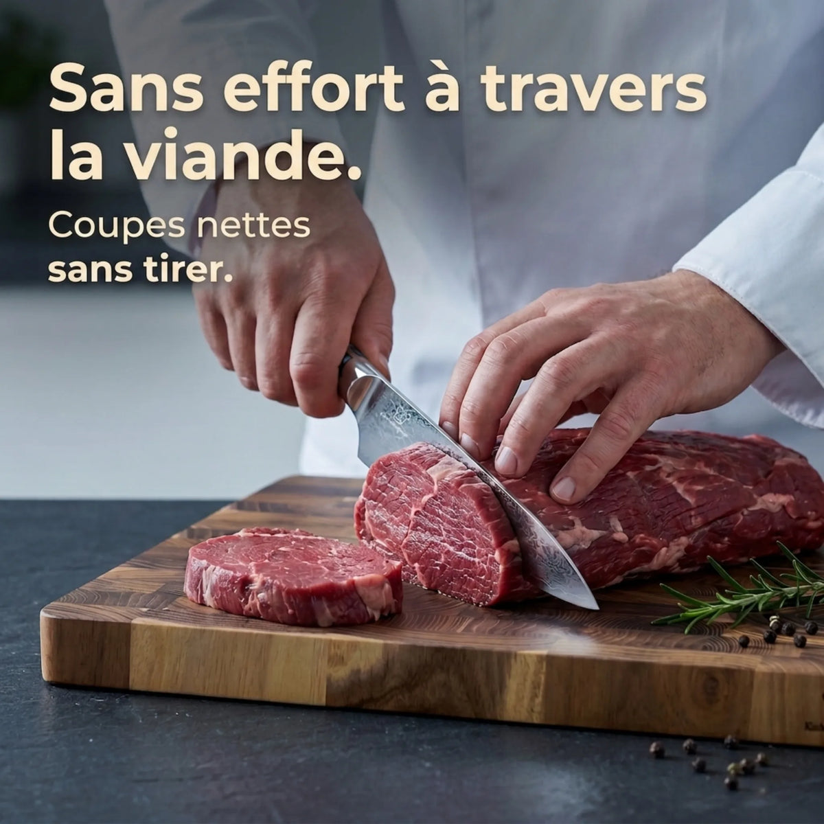 Couteau de Chef Damas Sheru