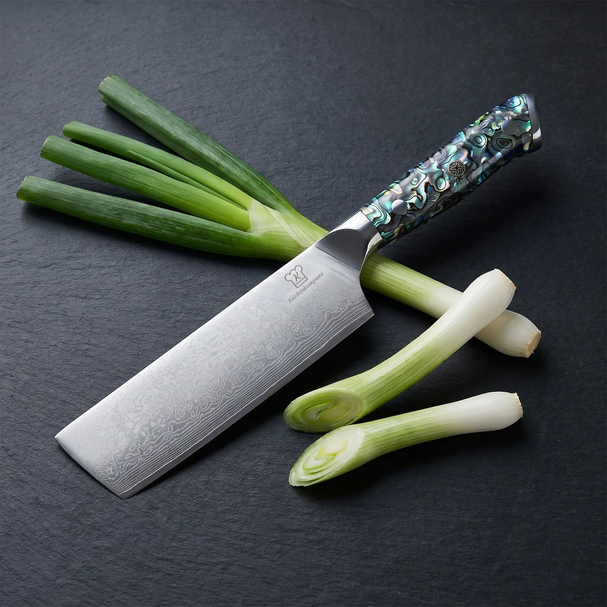 Couteau Nakiri Damas Sheru