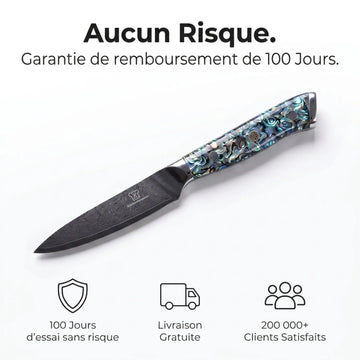 Couteau Petty Damas Sheru