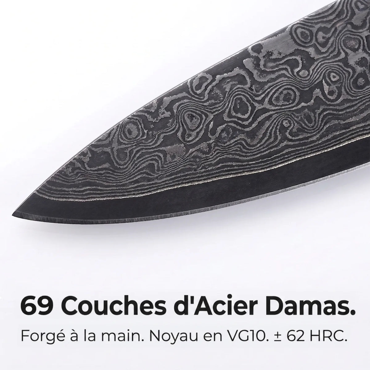 Couteau Petty Damas Sheru