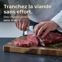Couteau Santoku Damas Sheru