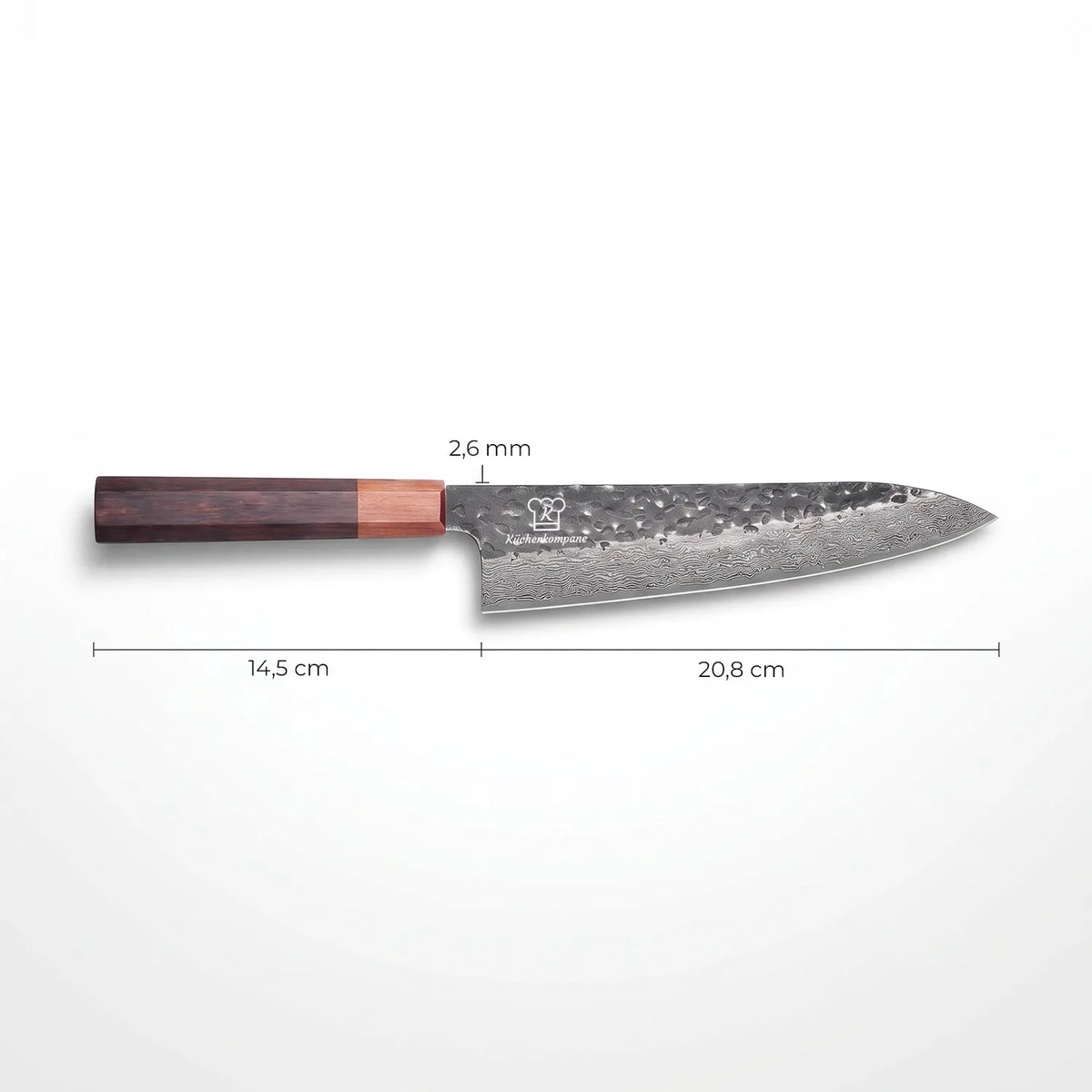 Couteau de Chef Damas Shikku