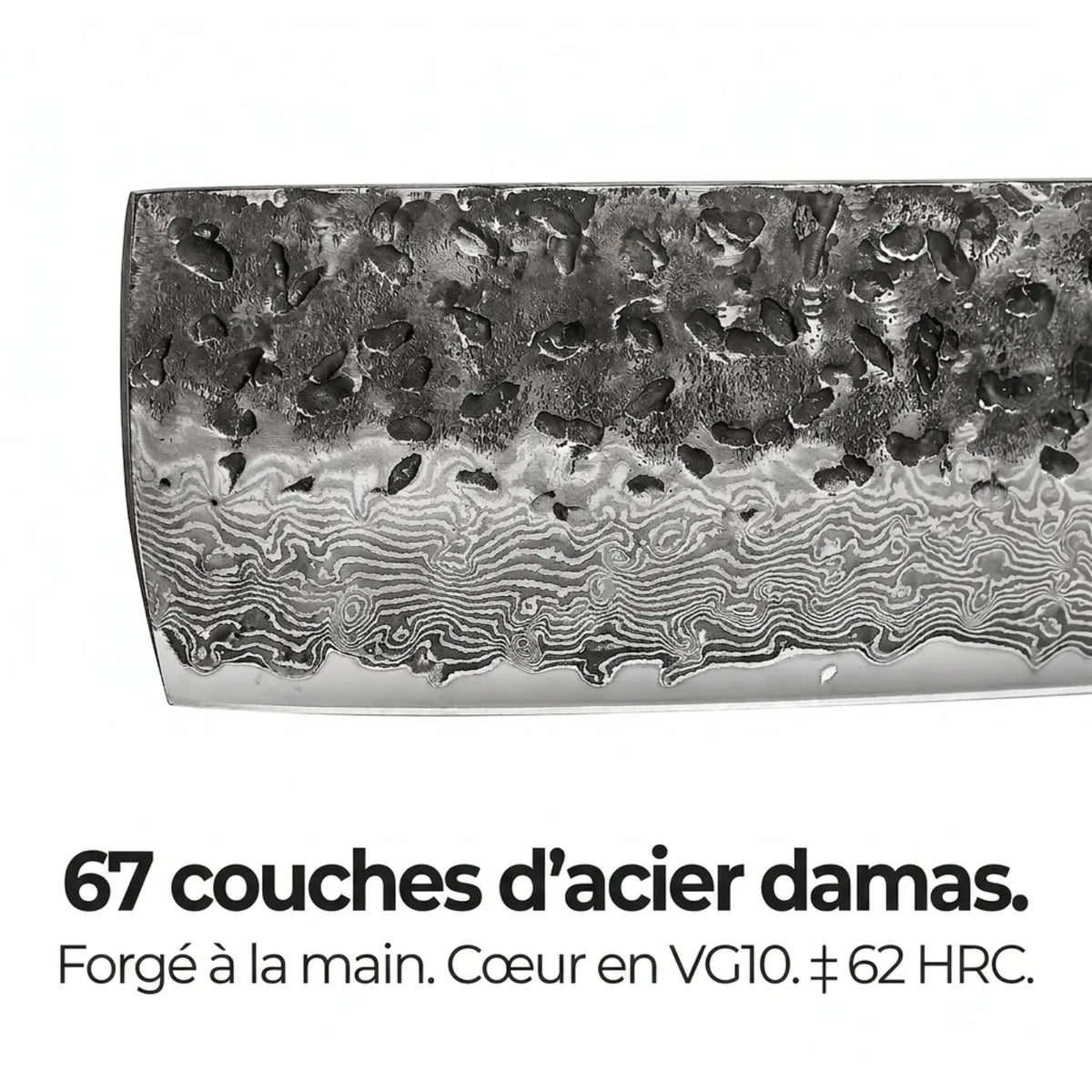Couteau Nakiri Damas Shikku