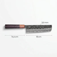 Couteau Nakiri Damas Shikku