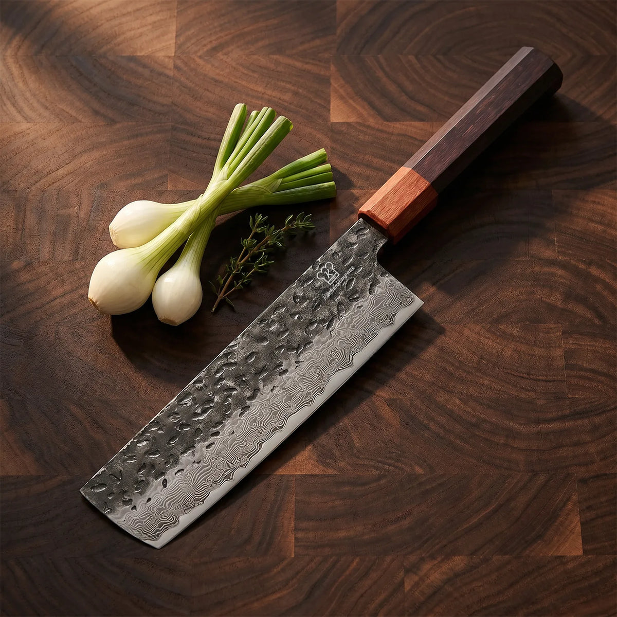 Couteau Nakiri Damas Shikku