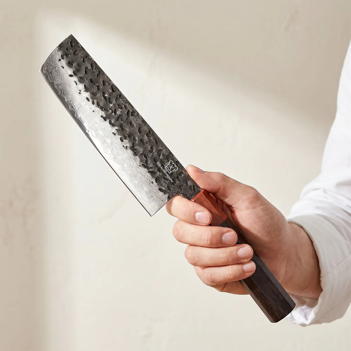 Couteau Nakiri Damas Shikku